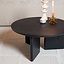 Table basse Aya Ø68 cm noire