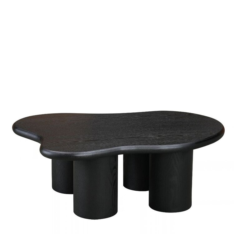 Table basse Alma organique chêne noir
