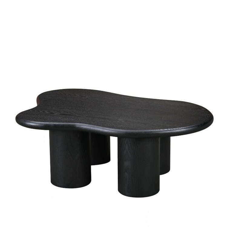 Table basse Alma organique chêne noir