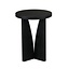 Table d’appoint Miami ø35 cm chêne noir