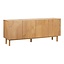 Buffet Mats en chêne clair 200 cm