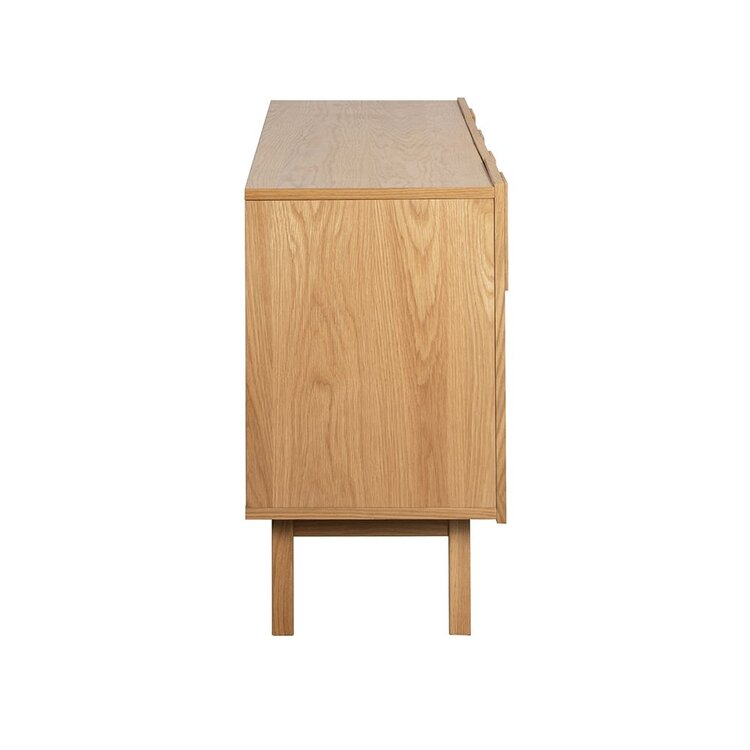 Buffet Mats en chêne clair 200 cm