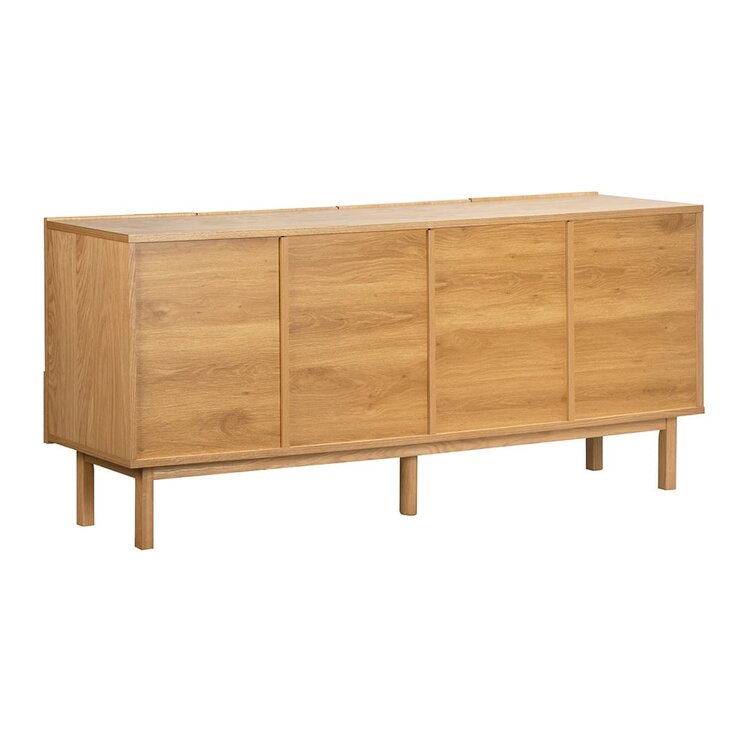 Buffet Mats en chêne clair 200 cm