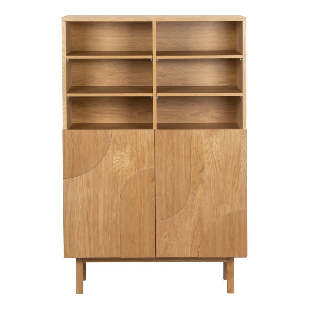 Armoire murale Mats chêne clair 90 x 140 cm