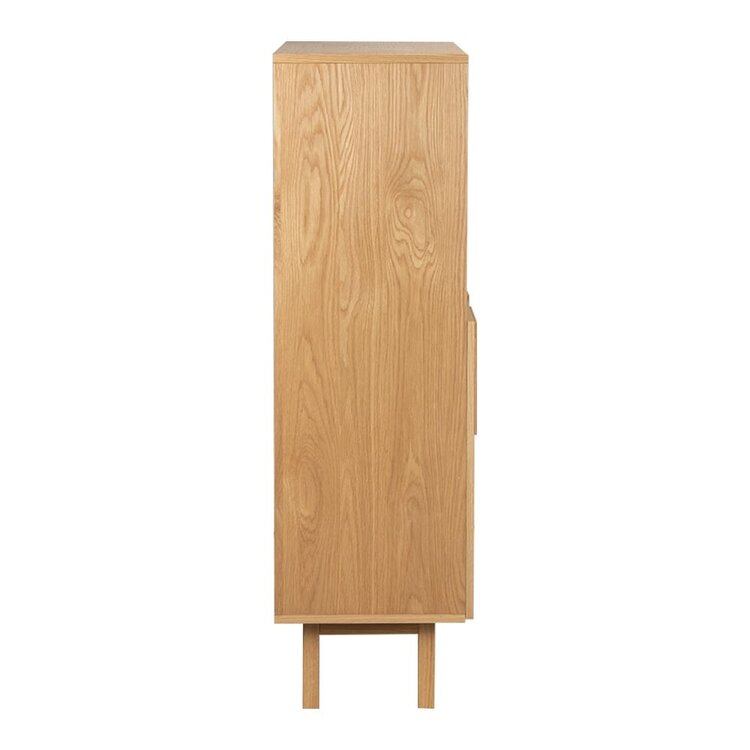 Armoire murale Mats chêne clair 90 x 140 cm