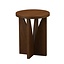Table d’appoint Miami ø35 cm chêne rustique