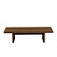 Table basse Jersey 120x50 cm chêne rustique