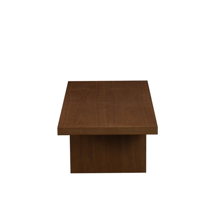 Table basse Jersey 120x50 cm chêne rustique