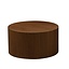 Set de tables basses Ontario Ø55 / Ø80 cm chêne rustique