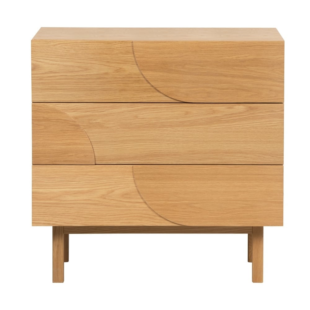 Commode Mats chêne clair 80 x 80 cm
