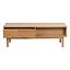 Table basse Mats chêne clair 120 x 40 cm