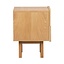 Table d’appoint Mats chêne clair 48 x 55 cm