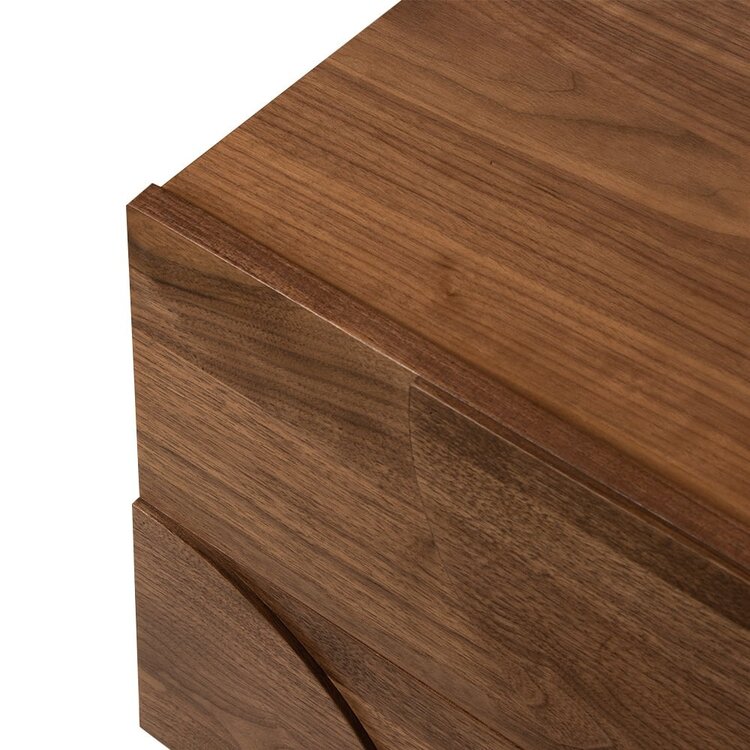 Table d’appoint Mats chêne rustique 48 x 55 cm
