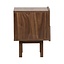 Table d’appoint Mats chêne rustique 48 x 55 cm