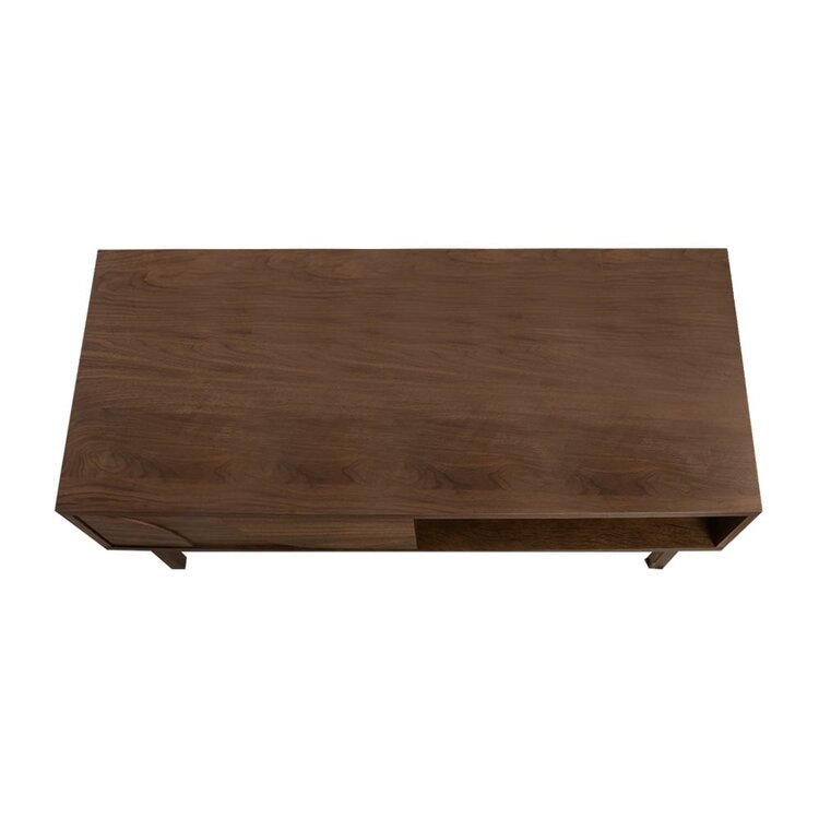 Table basse Mats chêne rustique 120 x 40 cm