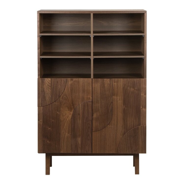 Armoire murale Mats chêne rustique 90 x 140 cm