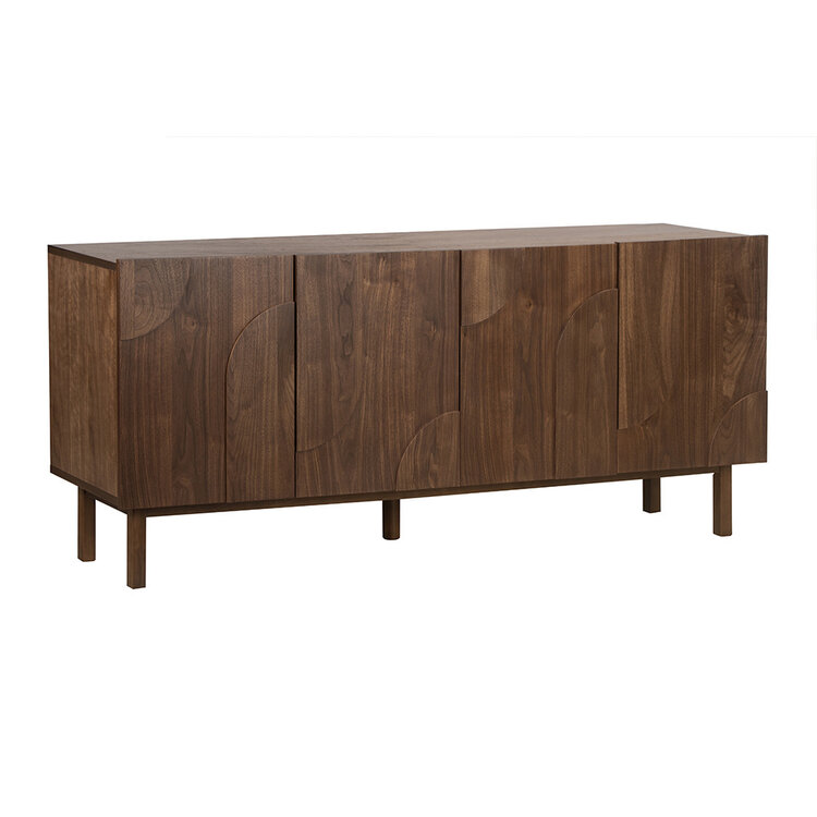 Buffet Mats en chêne rustique 200 cm