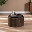Plateau Helena rond ø59 cm chêne noir