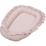 Cotton&Sweets Baby nest SG with ruffles Blush