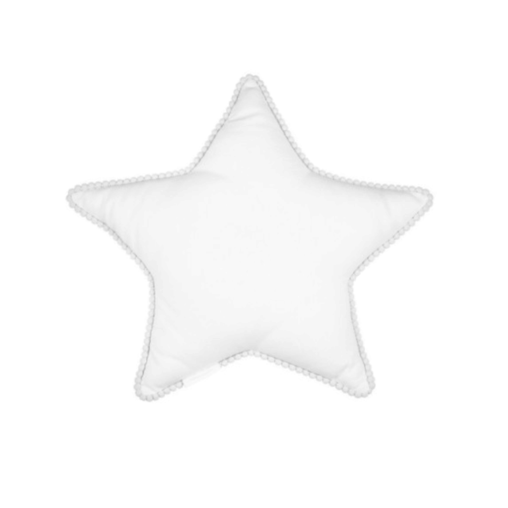 Cotton&Sweets Mini star pillow with bubble White