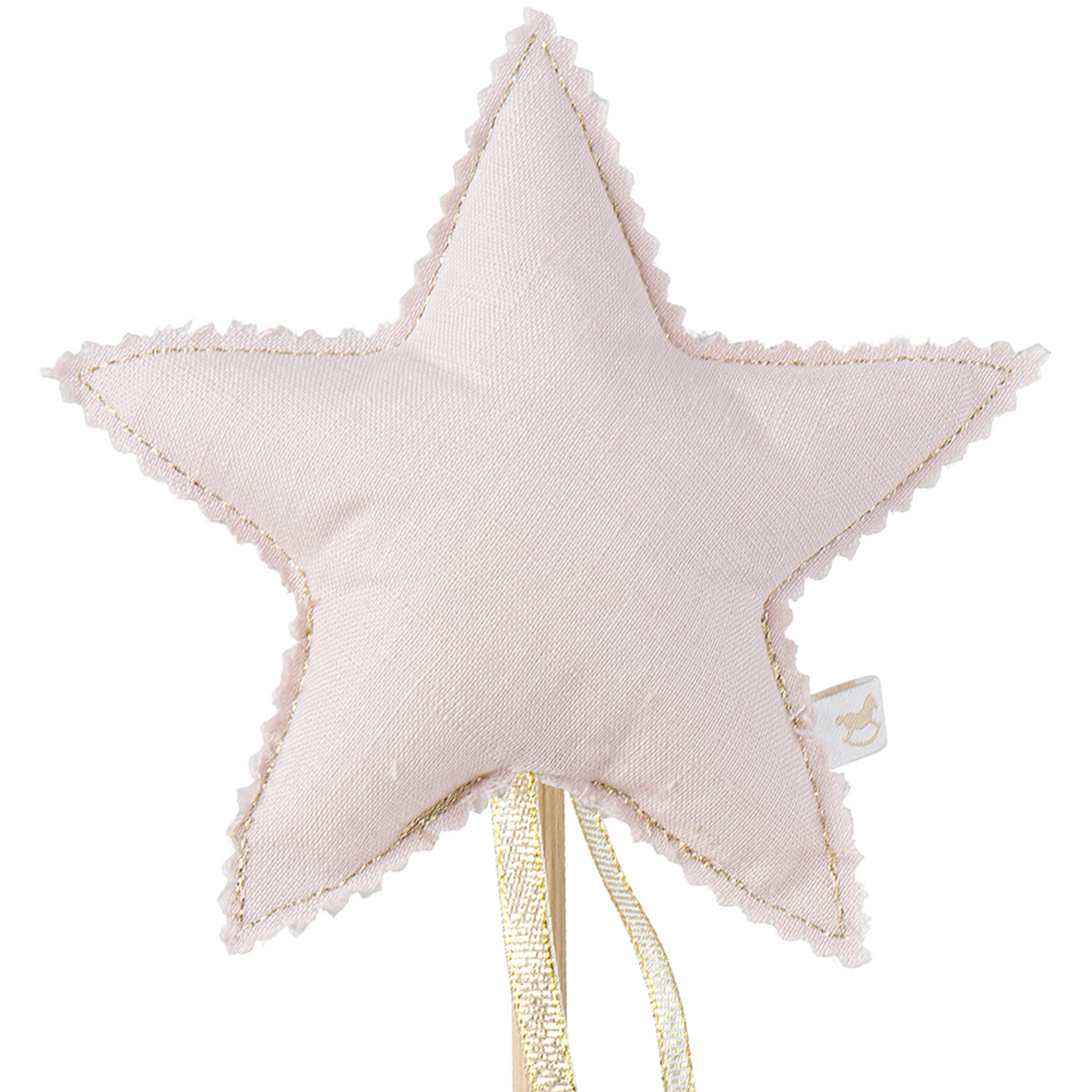 Cotton&Sweets Wand PN Powder pink with gold ribbon