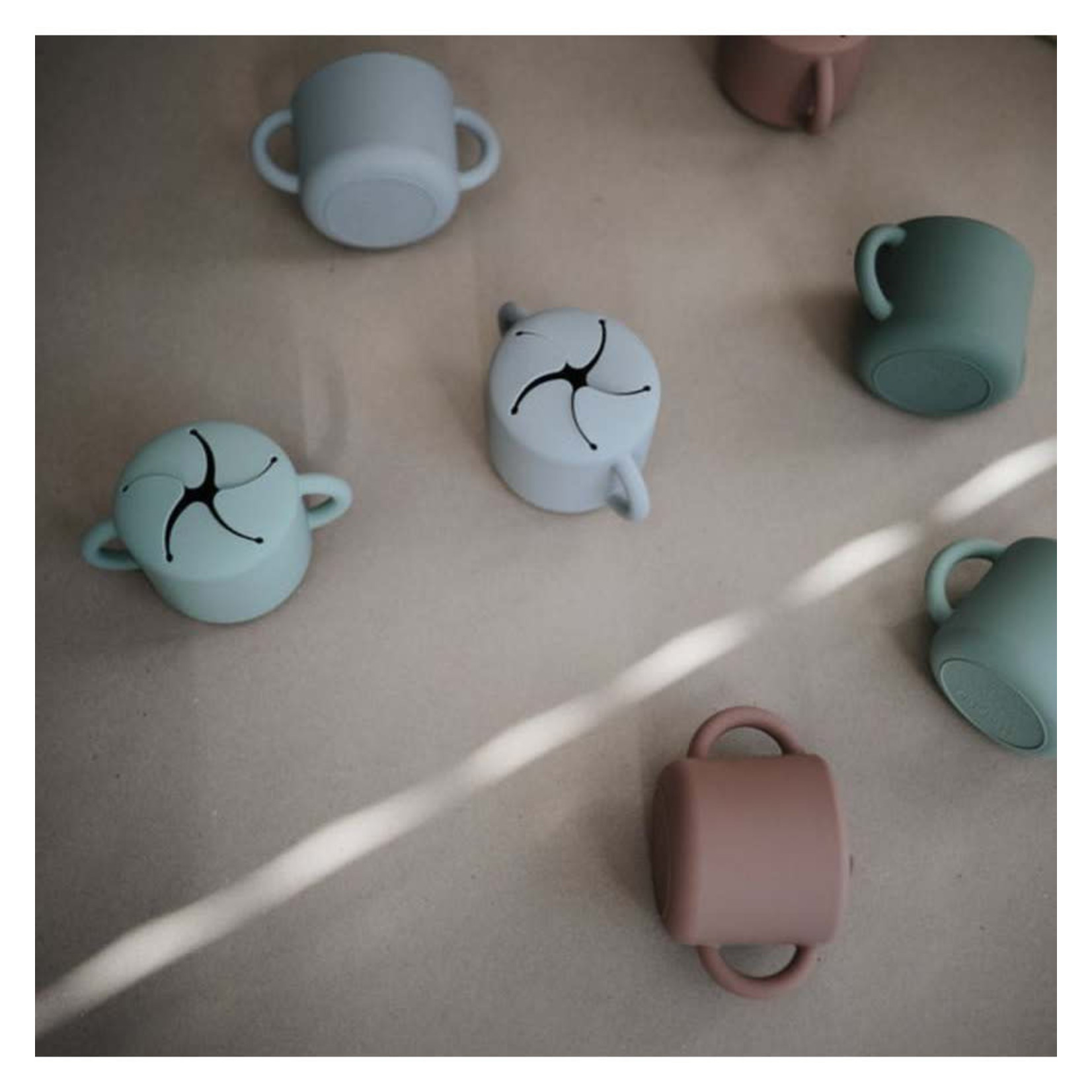 Mushie SNACK CUP - Blush