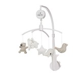 Baby's only Muziekmobiel zand/wolwit/wit