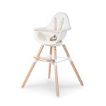 Childhome EVOLU 2 KINDERSTOEL - VERSTELBAAR IN HOOGTE (50-75 CM/*90 CM) - NATUREL WIT