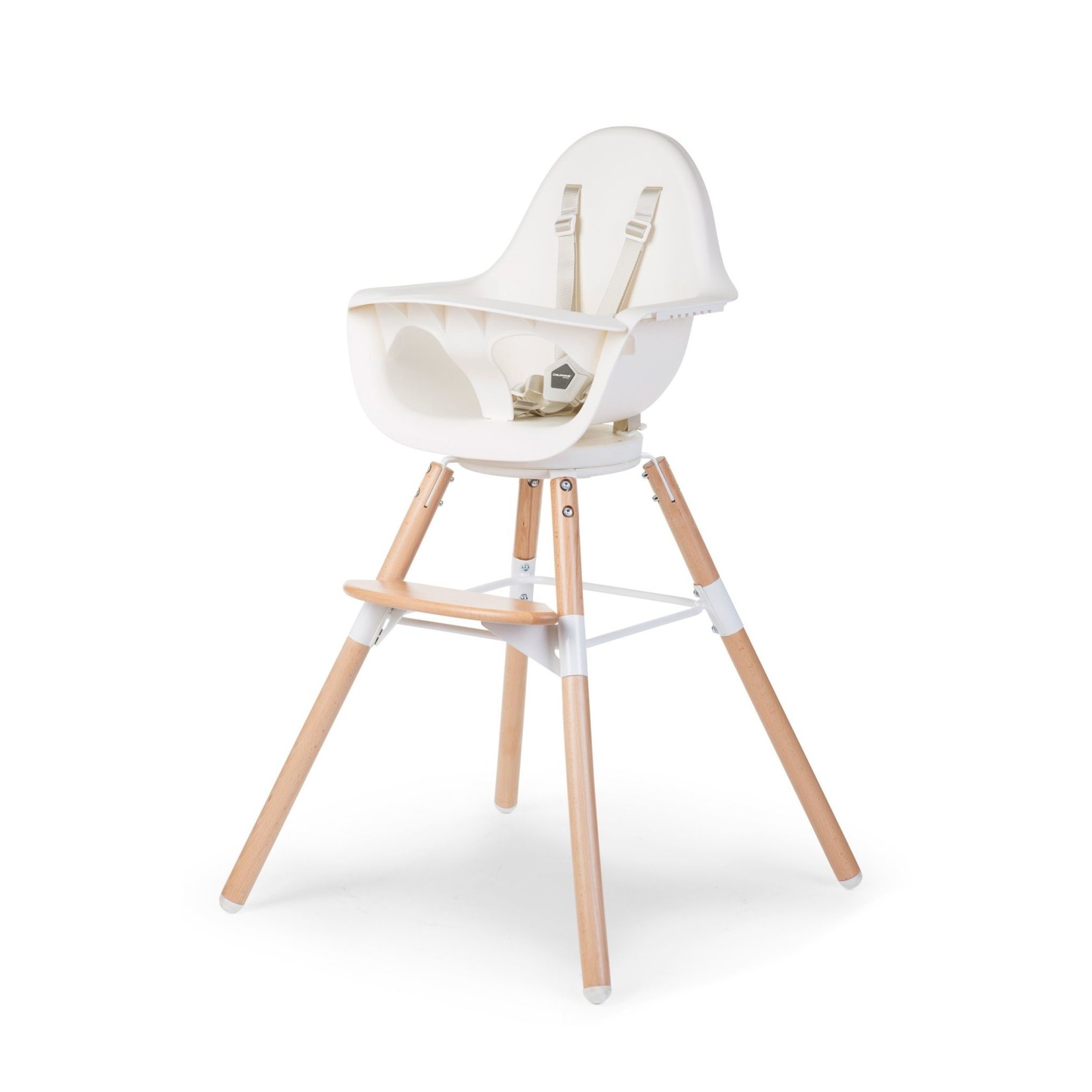 boeket eenzaam Lift Childhome EVOLU 2 KINDERSTOEL - VERSTELBAAR IN HOOGTE (50-75 CM/*90 CM) -  NATUREL WIT - Bloombay - Babies & Kids