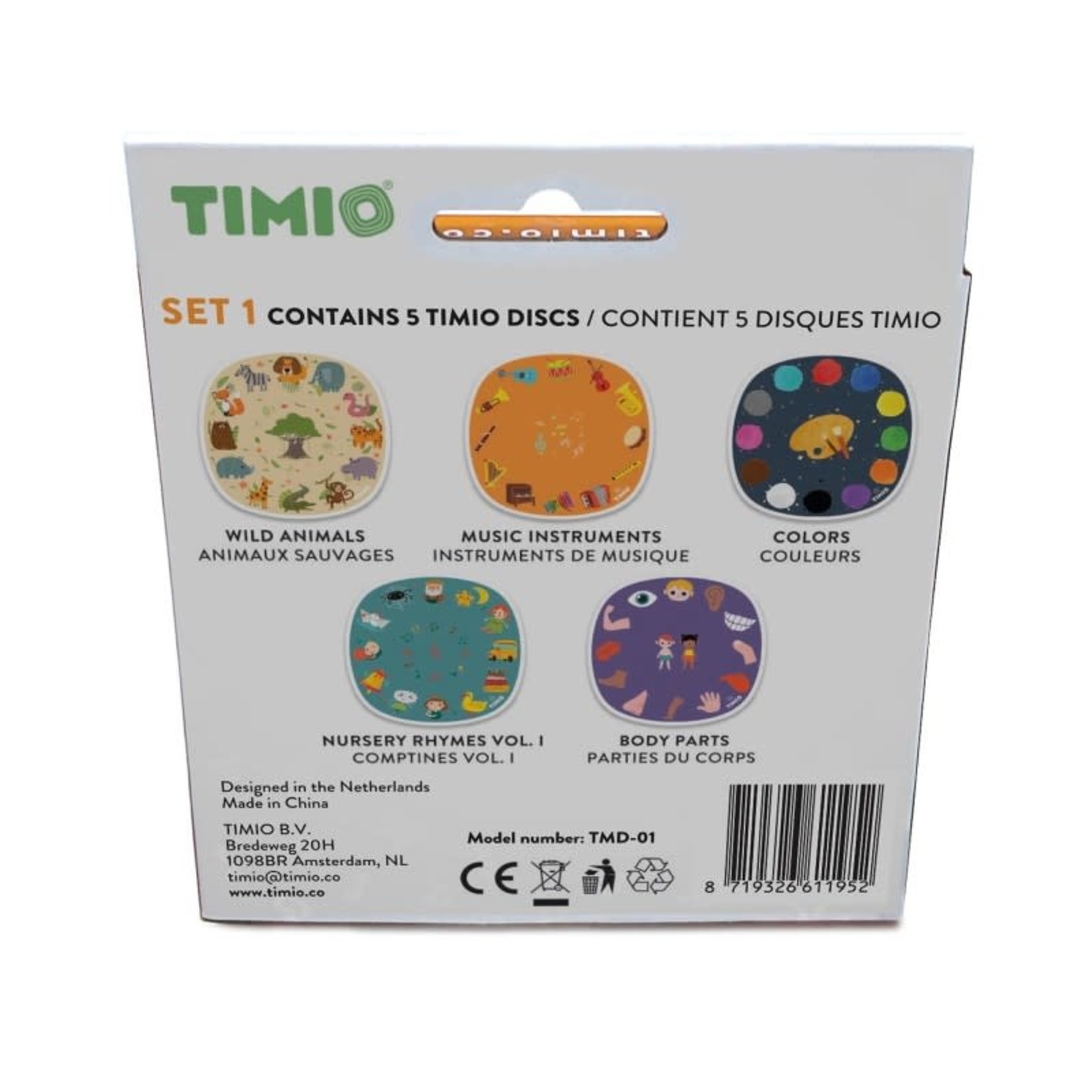 Timio Disc Pack Set 1