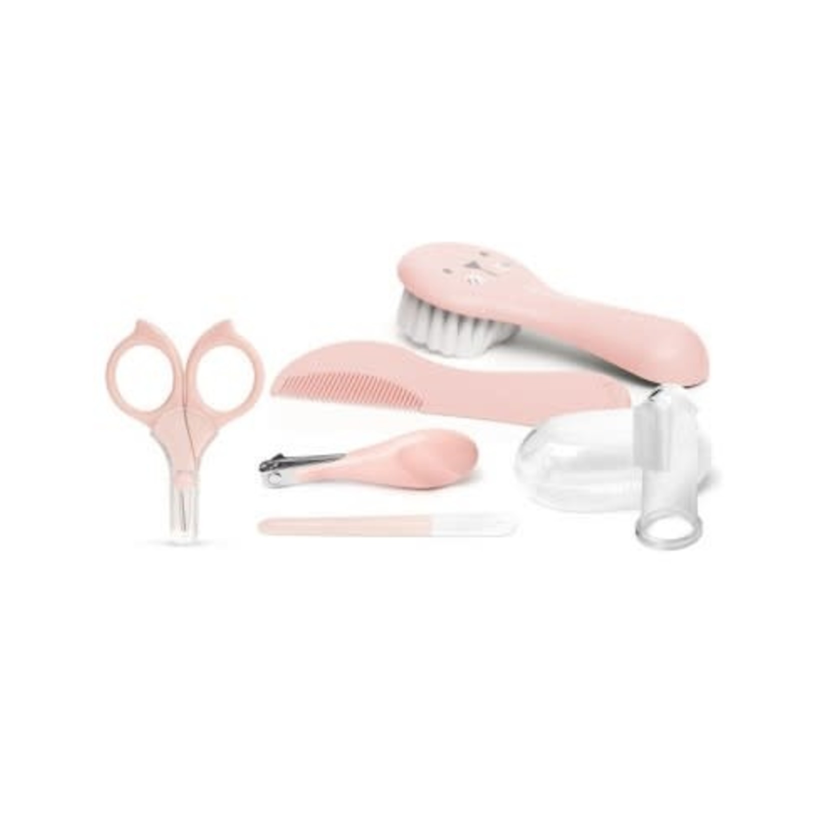 Suavinex HYGGE - HYGIENE - Manicure Set - Girl cat pink