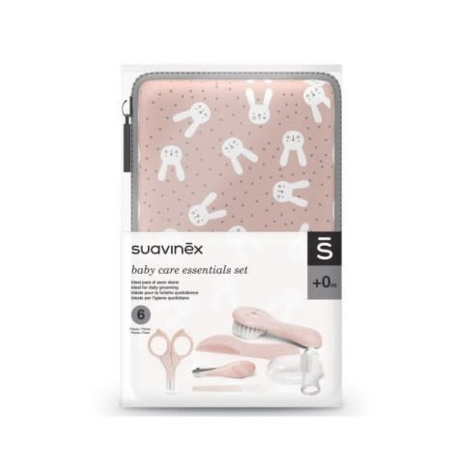 Suavinex HYGGE - HYGIENE - Manicure Set - Girl cat pink