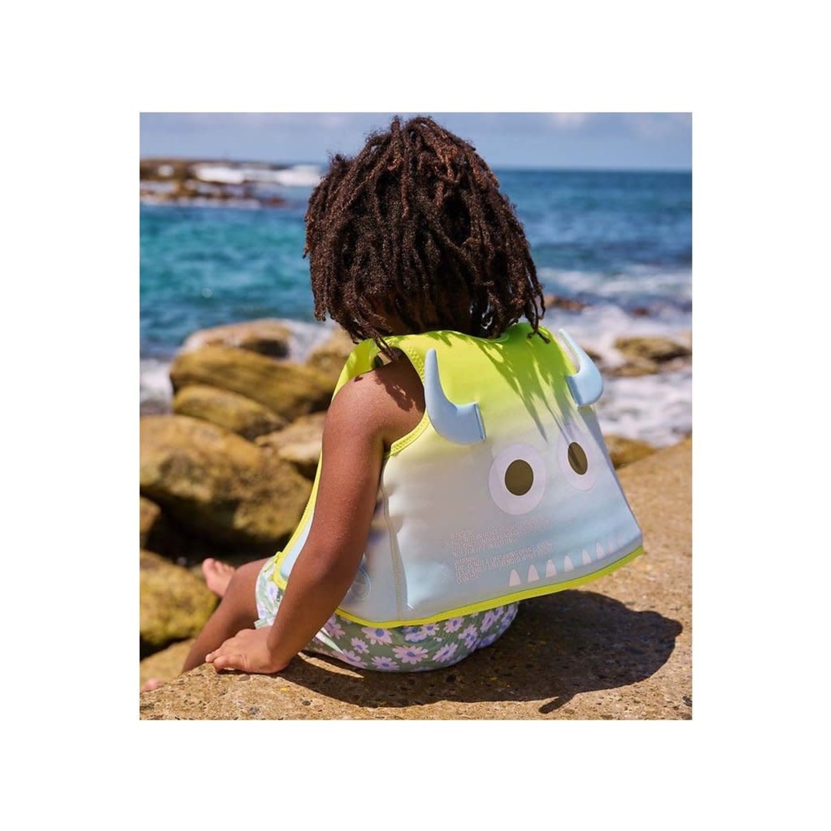 Sunnylife Swim Vest 4-6 year - Monty the Monster