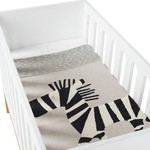 Quax TRICOT - DEKENTJE - BED - ZEBRA