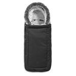 First footmuff for baby car NOLAN BLACK EDITION