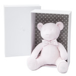 First musical teddy bear HECTOR PRETTY PINK
