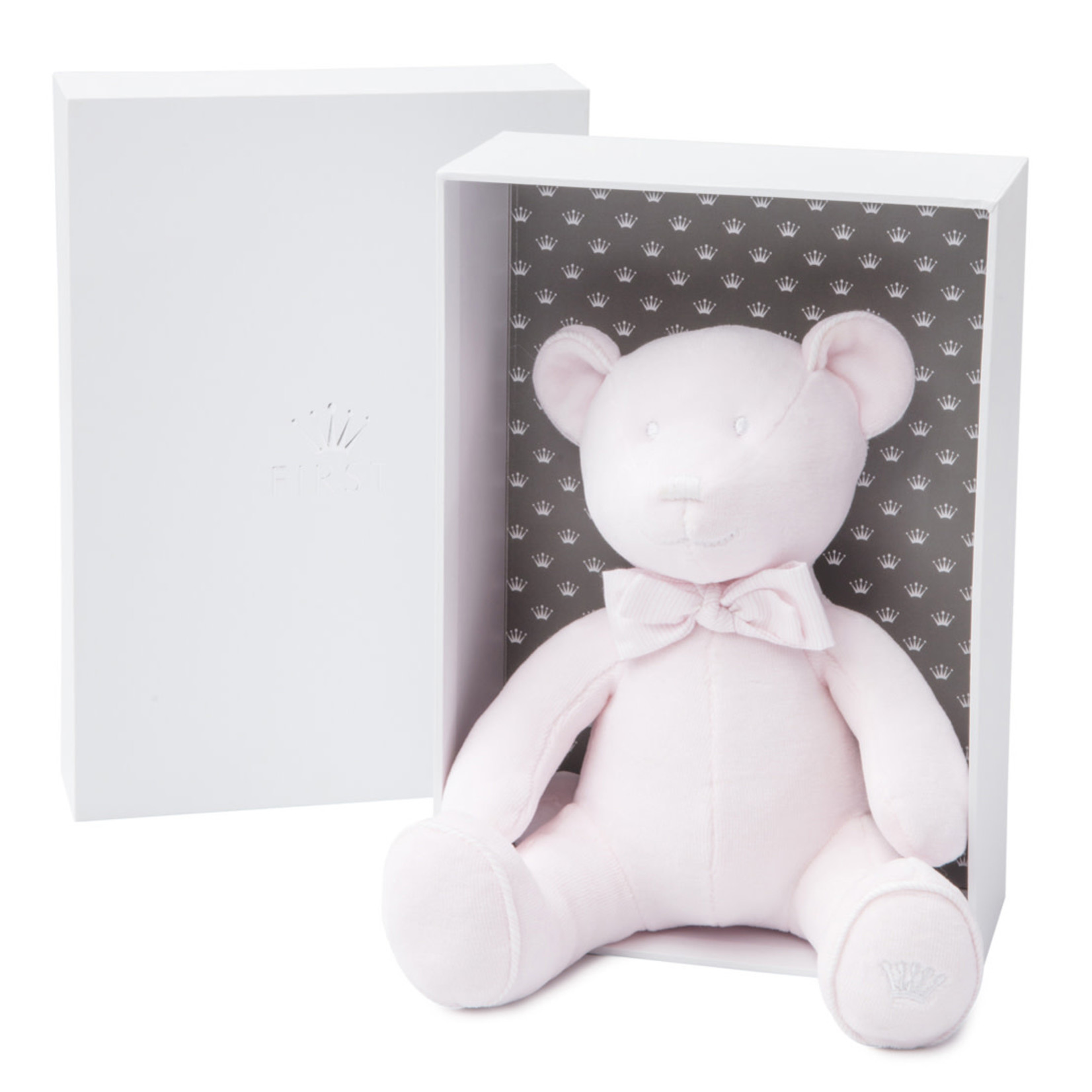 First musical teddy bear HECTOR PRETTY PINK