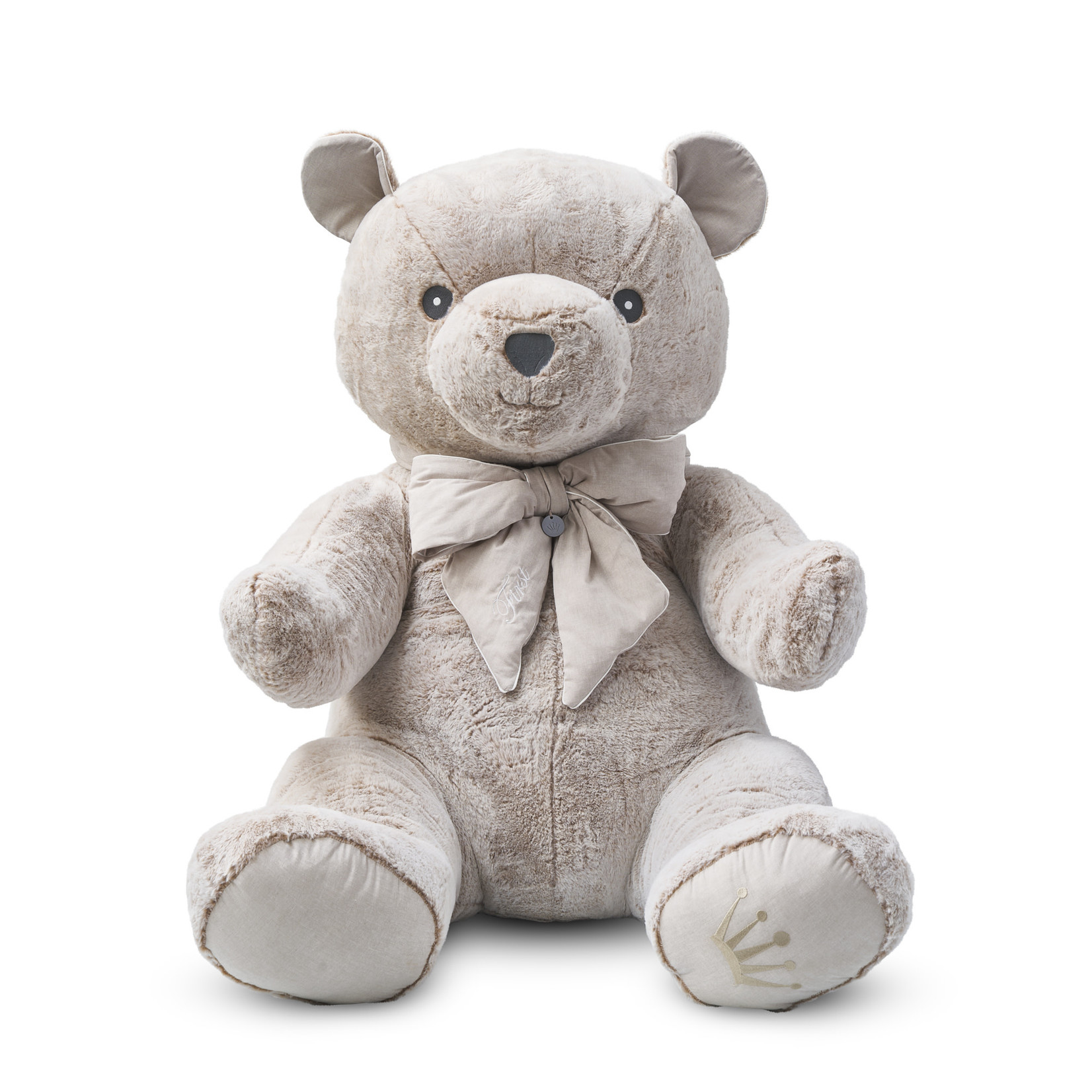 First teddy bear   ZOË XL ETHNIC WHITE