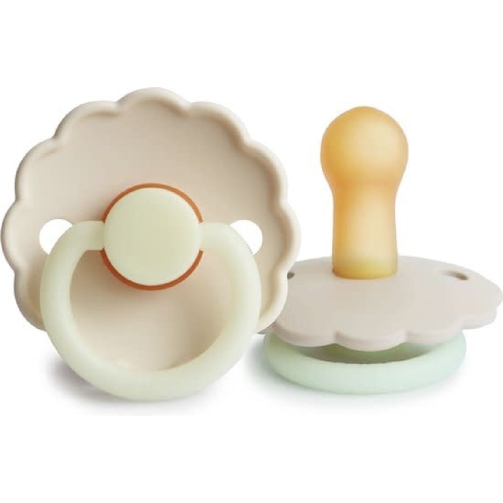 Frigg DAISY NIGHT - Fopspeen LATEX - CREAM - T2
