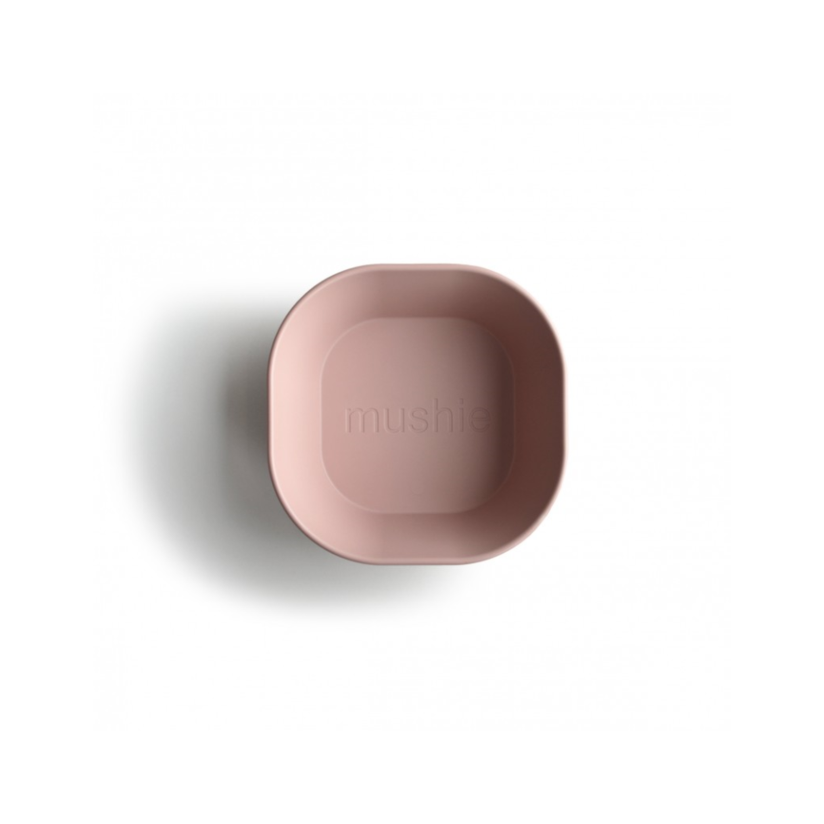 Mushie BOWL square - Blush