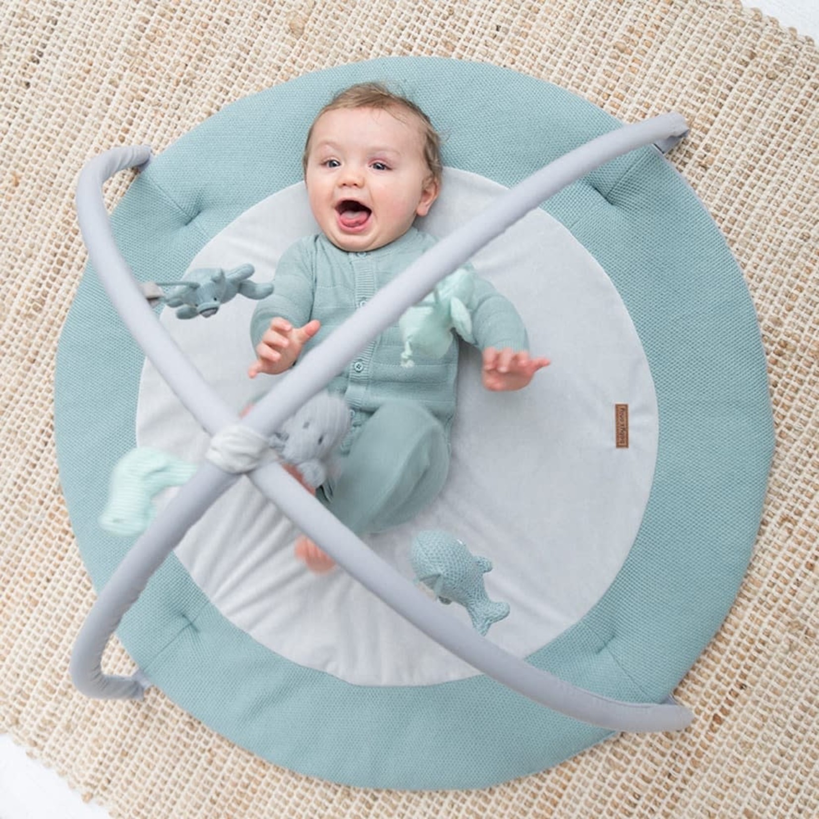 Baby's only Speelkleed stonegreen/mint/wit