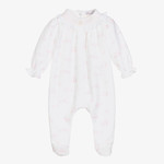 Patachou Pink Viyella Babygrow