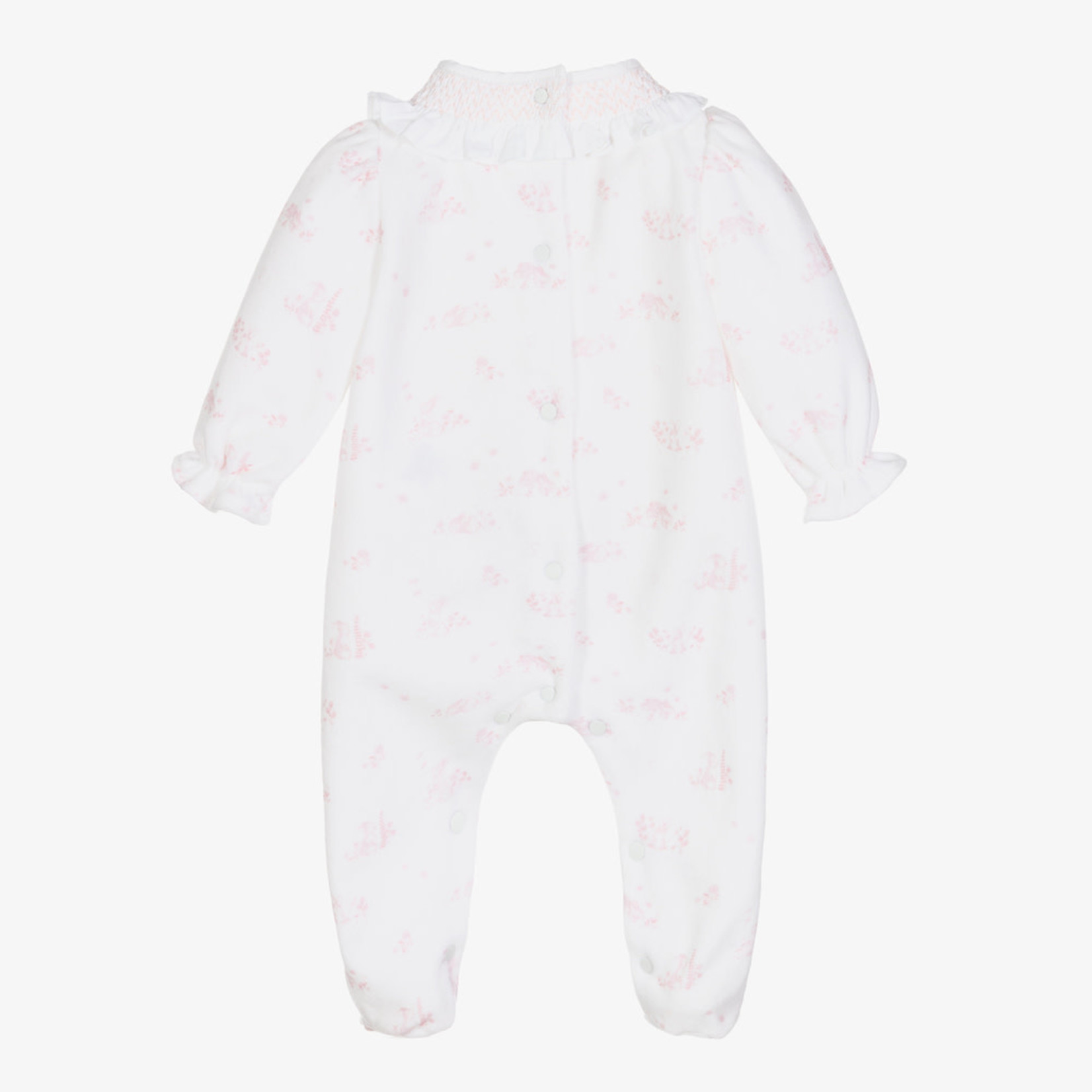 Patachou Pink Viyella Babygrow