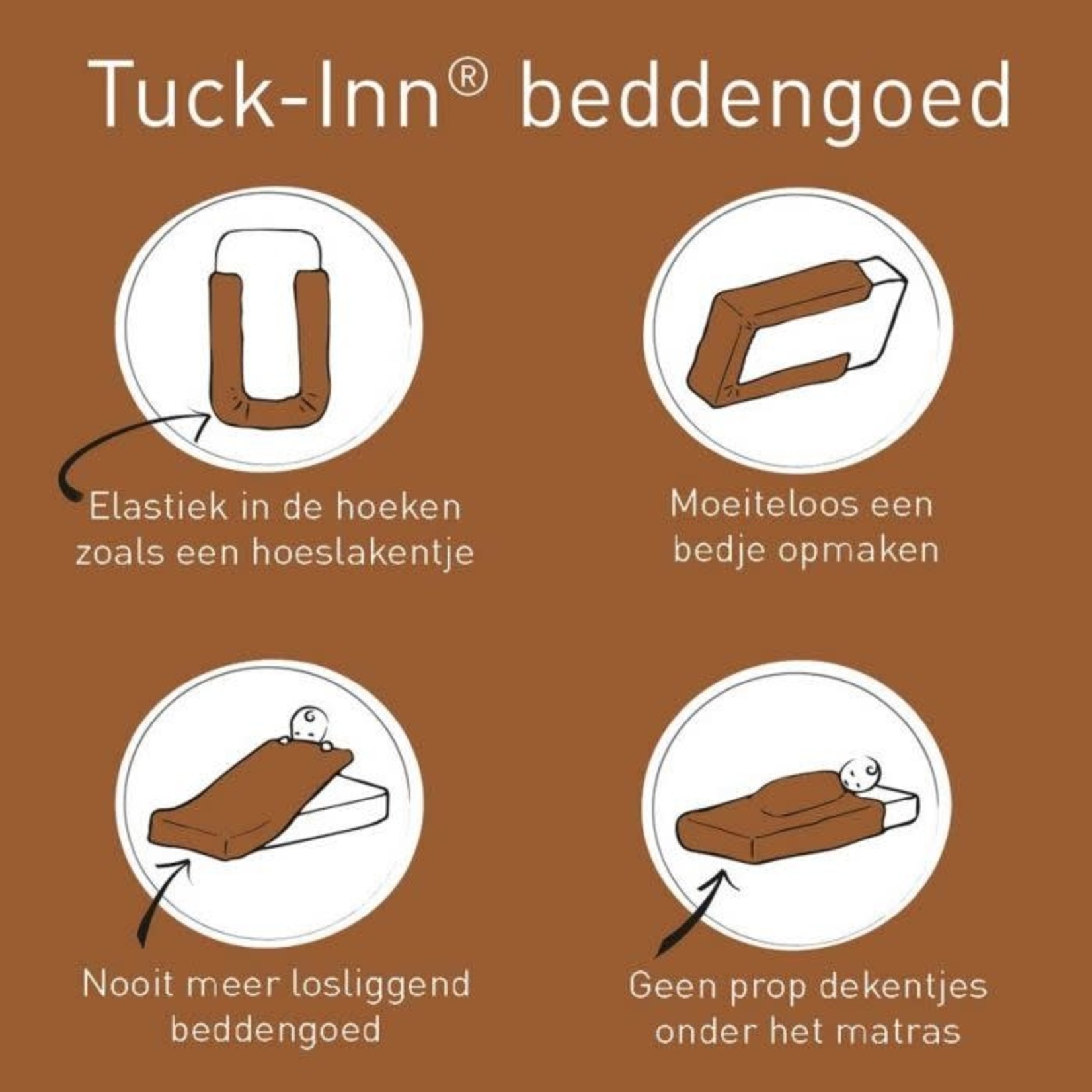 Tuck-Inn Deken Bed Corduroy Sand