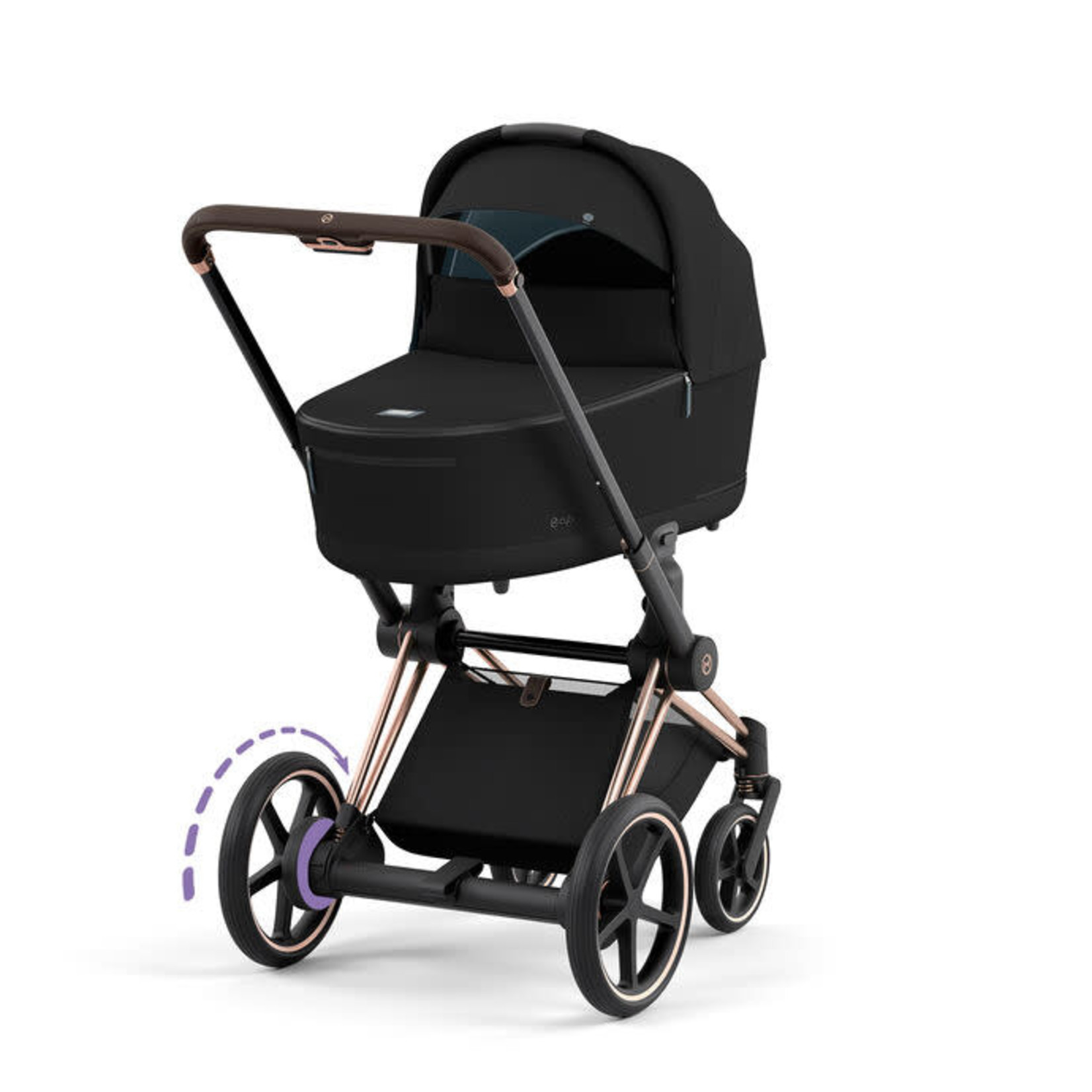 Cybex e-Priam frame Rosegold