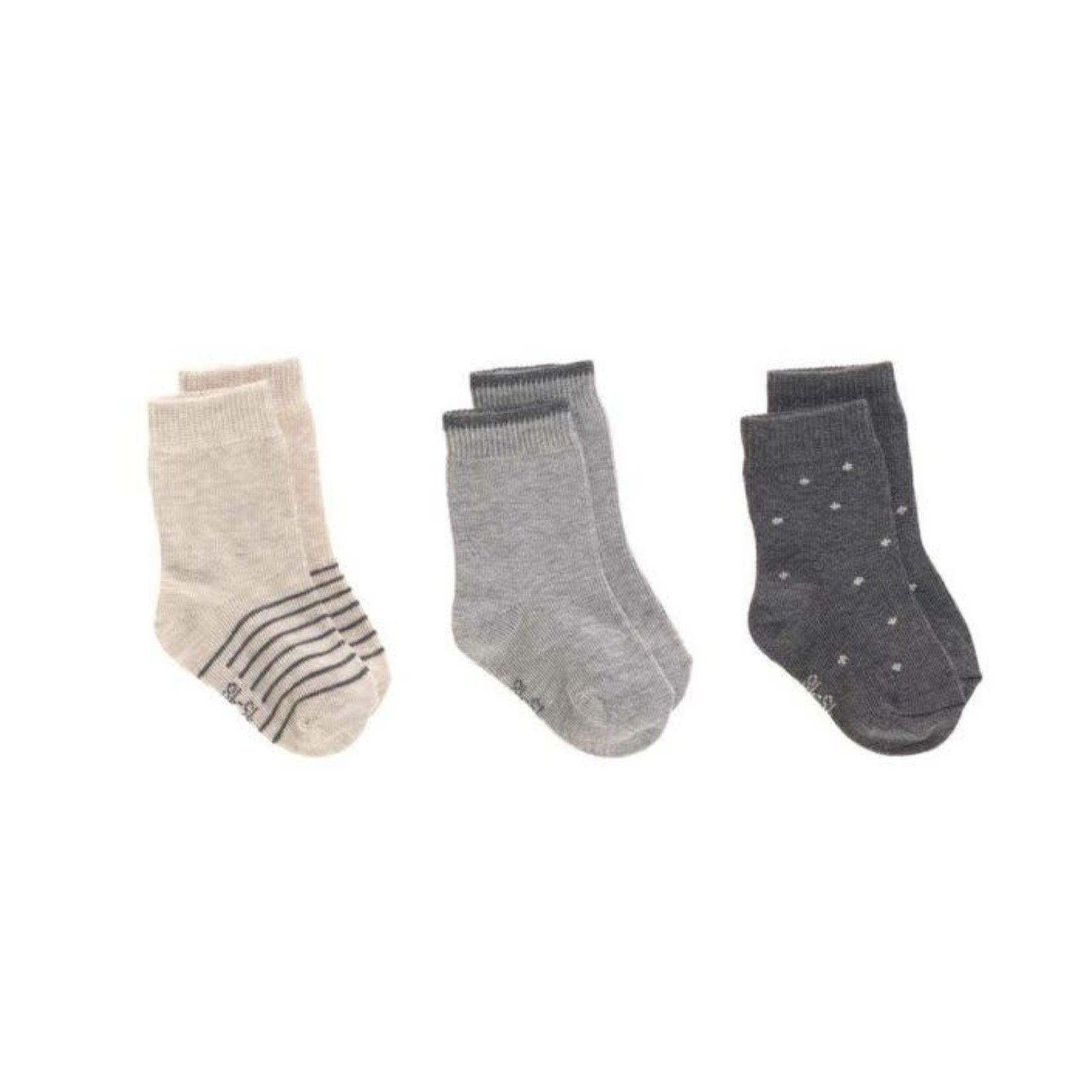 Lässig Socks 3pcs assorted Grey