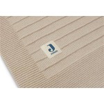 Jollein Deken Wieg Pure Knit Nougat GOTS