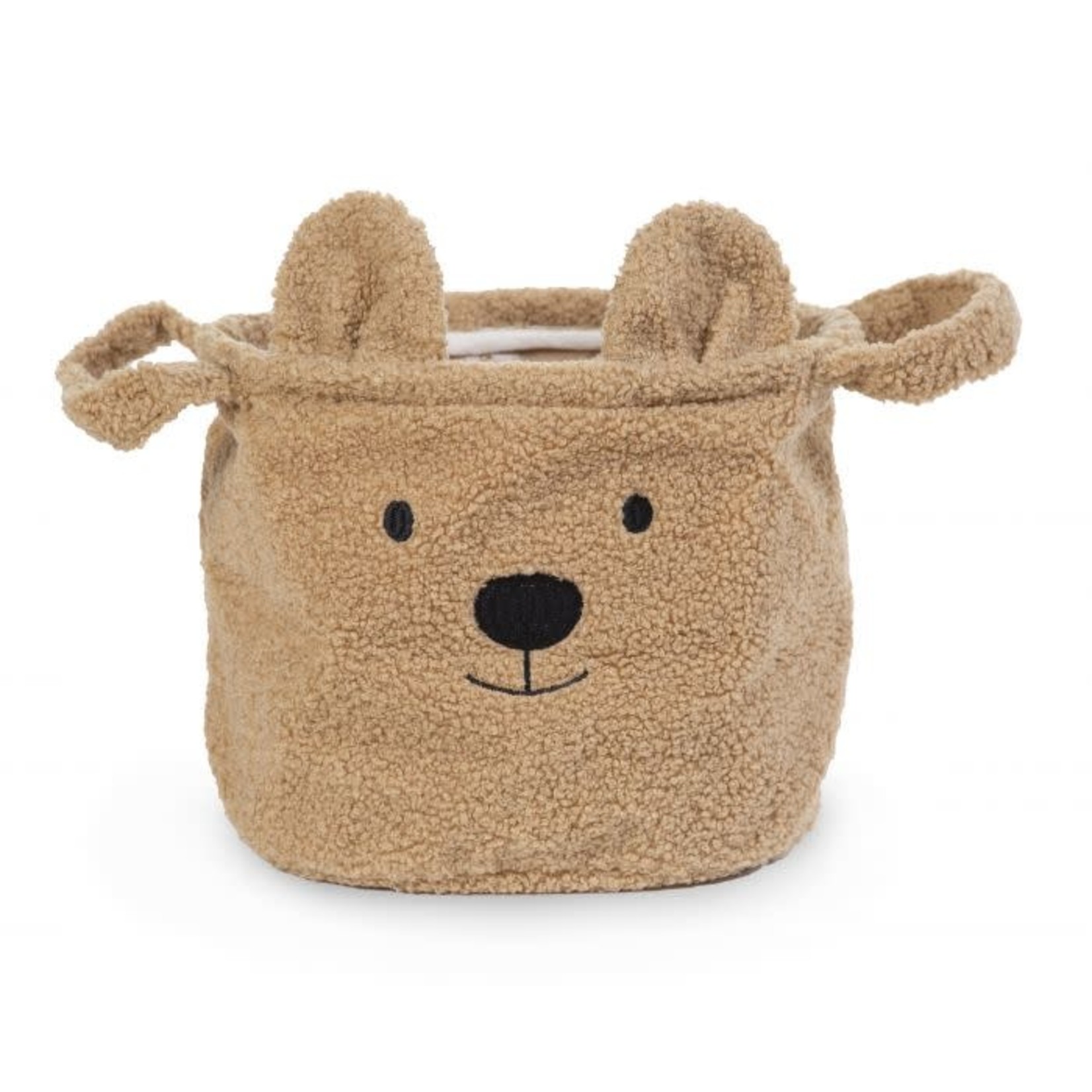 Childhome OPBERGMAND - 25X20X20 CM - TEDDY - BEIGE