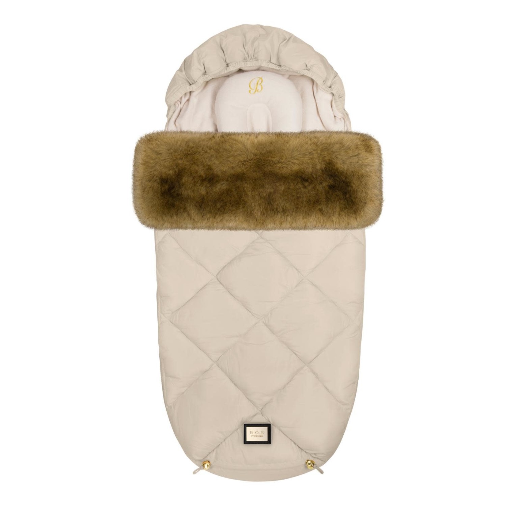 Bjallra Footmuff Créme Diamond