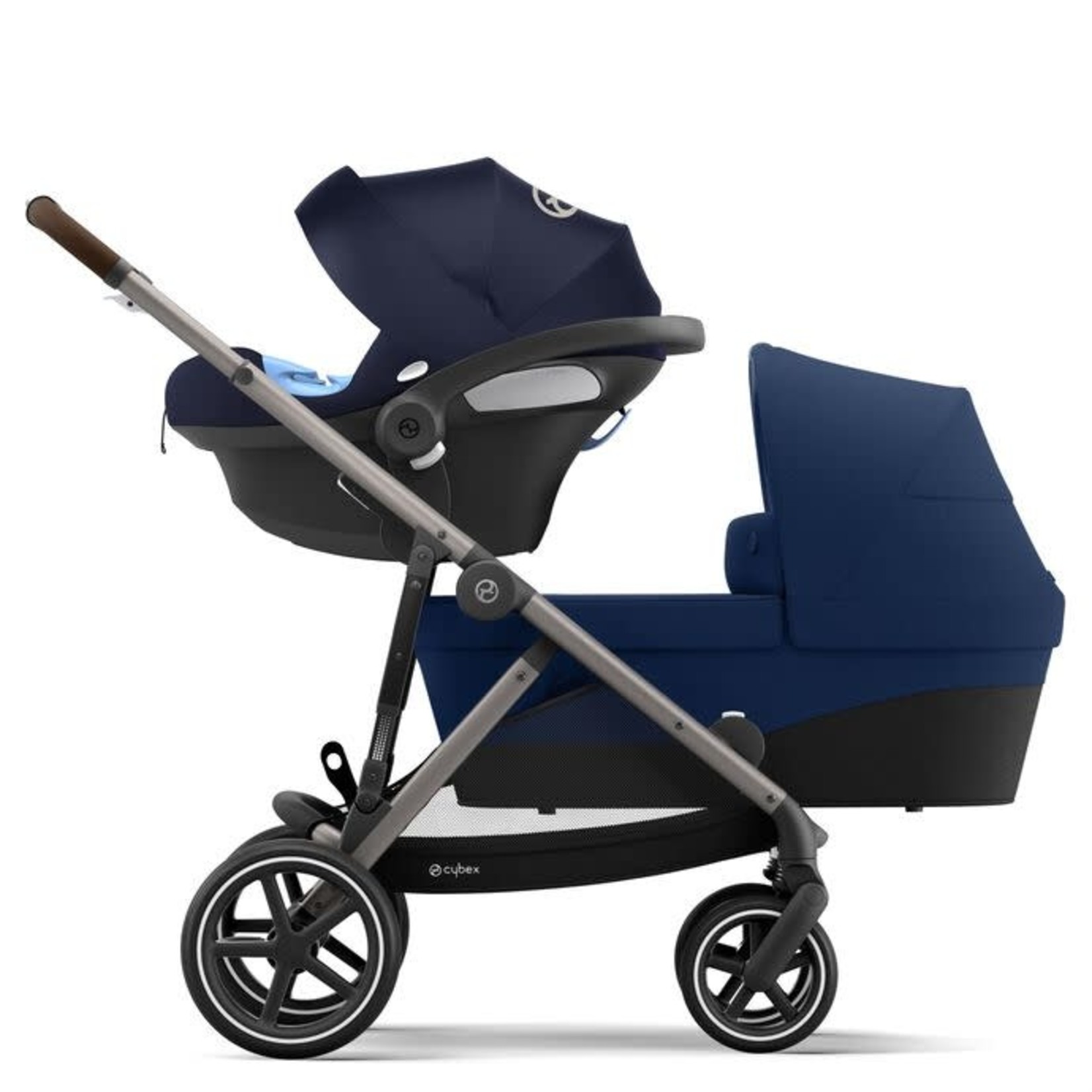 Cybex Gazelle S Navy Blue (Taupe Frame)